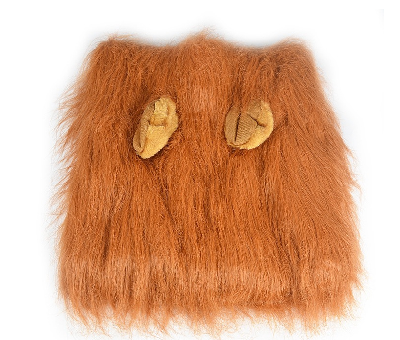 Lion Mane Dog Wig