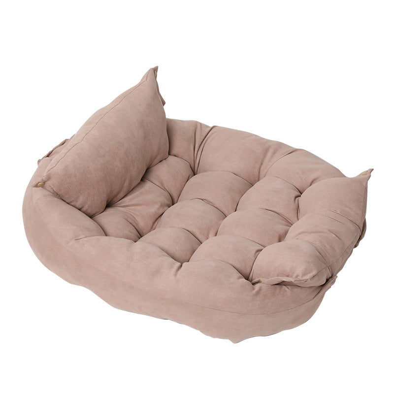 Versatile Folding Luxury Pet Cushion
