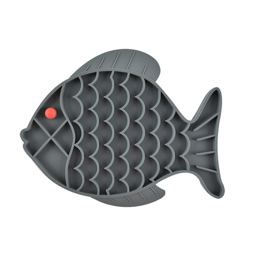 Silicone Slow Feeder Plate for Dogs and Pets