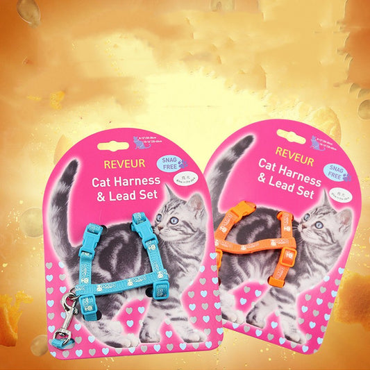 Glowing Cat Safety Harness