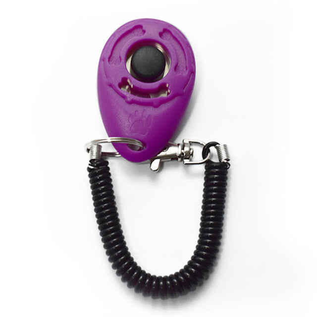 Compact Dog Clicker with Keychain