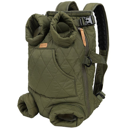 Cozy Winter Pet Travel Backpack