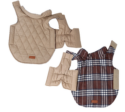 Reversible All-Weather Dog Coat
