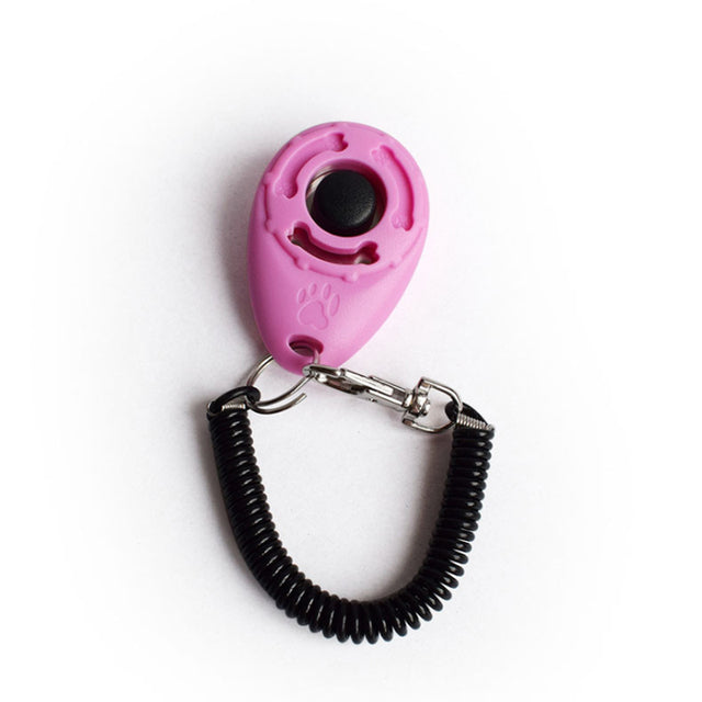 Compact Dog Clicker with Keychain
