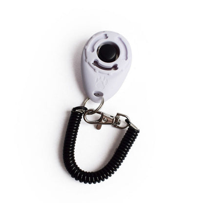 Compact Dog Clicker with Keychain