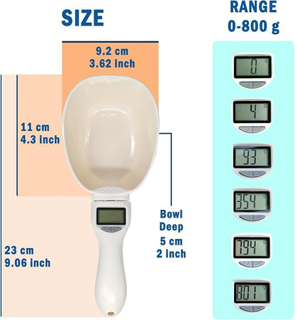 Báscula de precisión compacta del chef