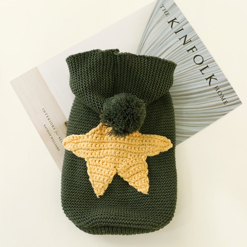 Starry Pet Sweaters for Autumn & Winter