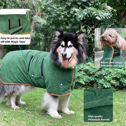 Quick Dry Pet Robe