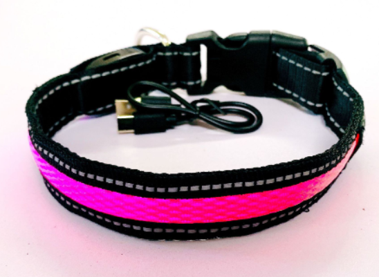 Glowing Dog Leash & Collar Set