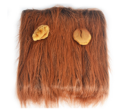 Lion Mane Dog Wig