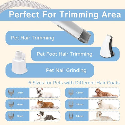 6-in-1 Vacuum Pet Groomer Pro
