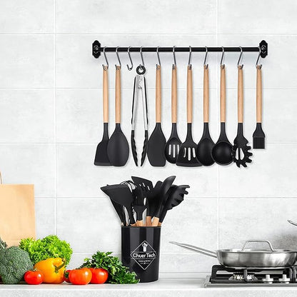 Esenciales de cocina de silicona de 14 piezas