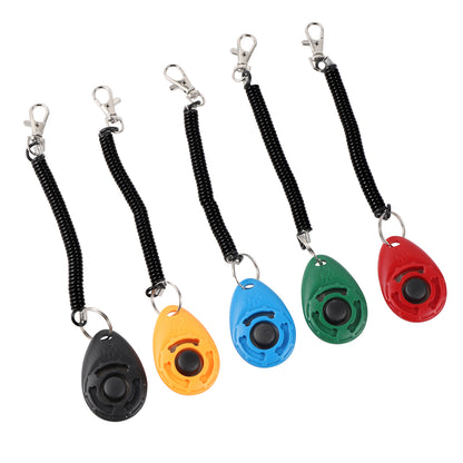 Compact Dog Clicker with Keychain