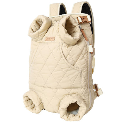 Cozy Winter Pet Travel Backpack