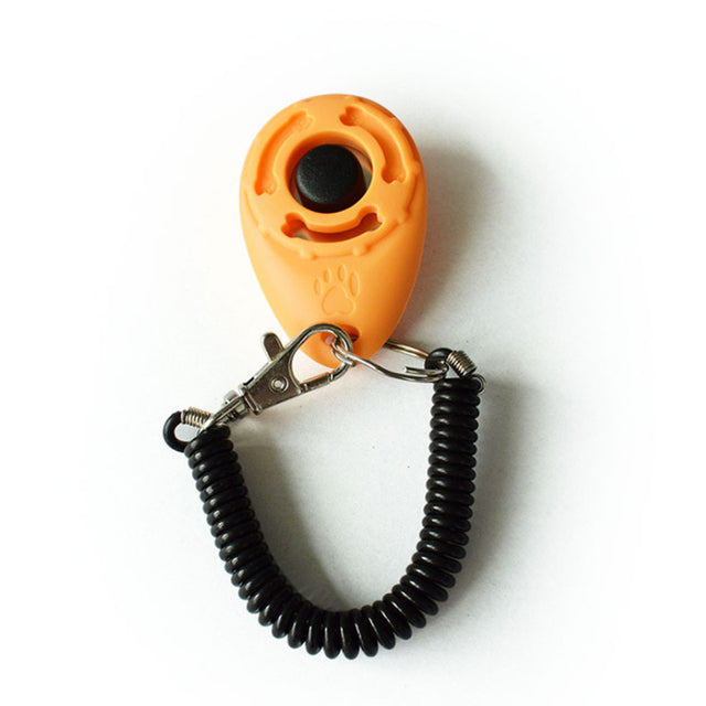 Compact Dog Clicker with Keychain