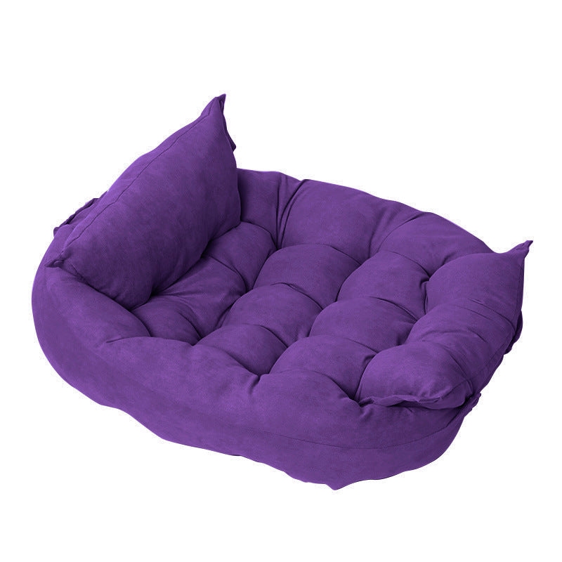 Versatile Folding Luxury Pet Cushion