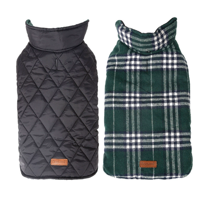 Reversible All-Weather Dog Coat
