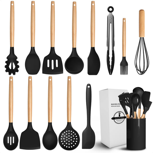 14-Piece Silicone Kitchen Essentials