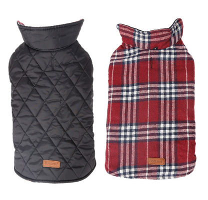Reversible All-Weather Dog Coat