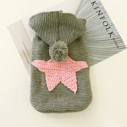 Starry Pet Sweaters for Autumn & Winter