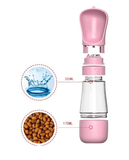 Travel-Friendly Pet Hydration Bottle