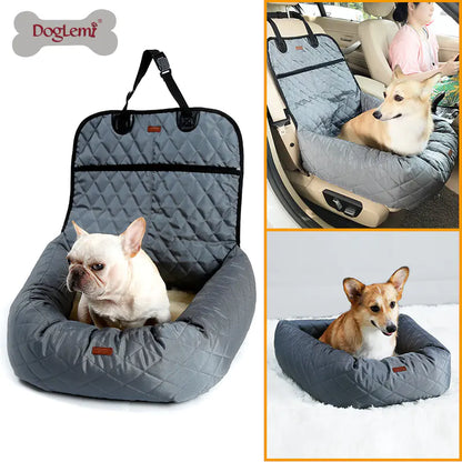 Deluxe Pet Travel Bed with Cushion