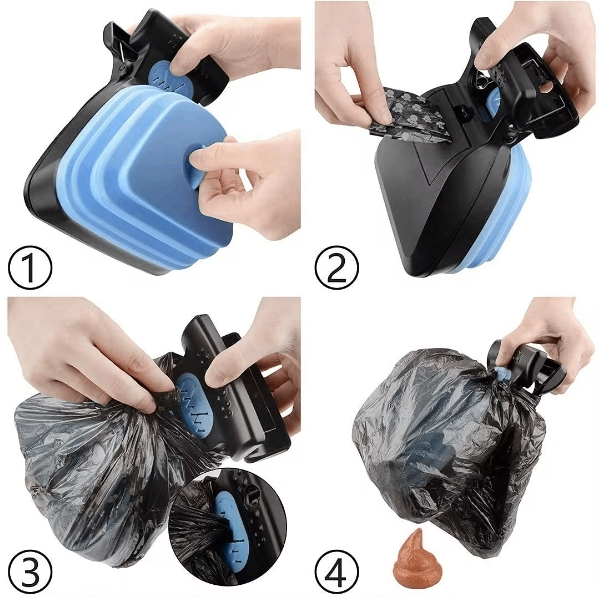 Compact Dog Waste Scooper