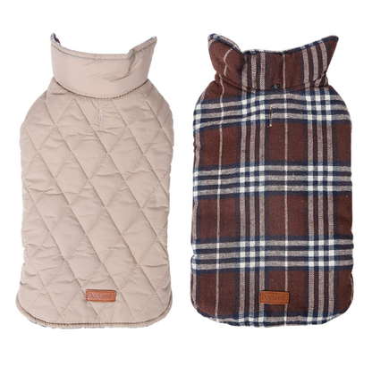 Reversible All-Weather Dog Coat