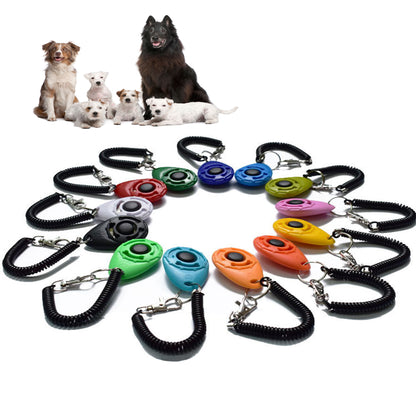 Compact Dog Clicker with Keychain