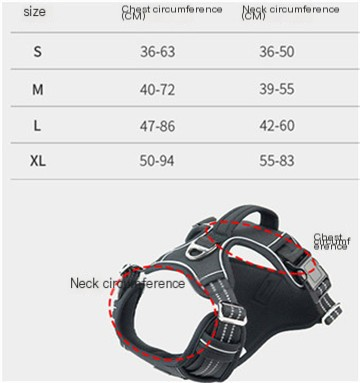 Sturdy All-Weather Dog Harness with Handle