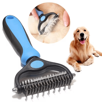 Dual-Action Professional Pet Brush