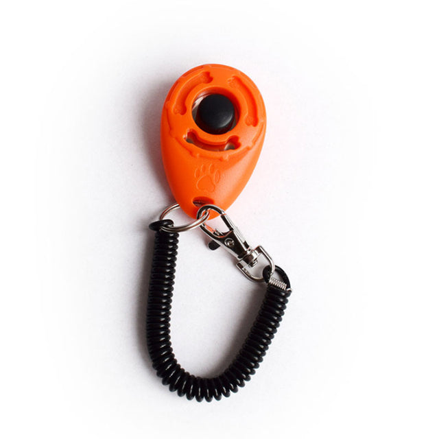 Compact Dog Clicker with Keychain