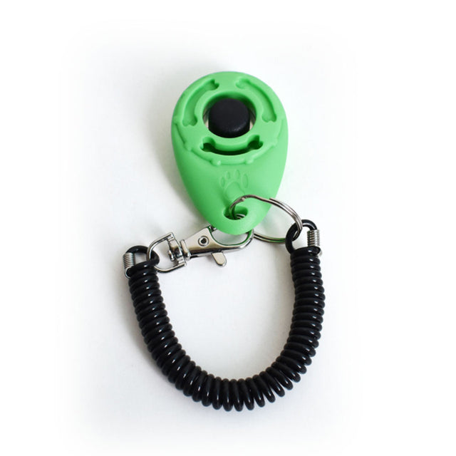 Compact Dog Clicker with Keychain