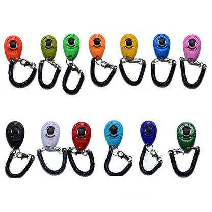 Compact Dog Clicker with Keychain
