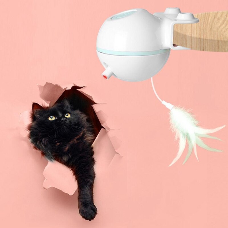 USB Chargeable Cat Teaser Toy